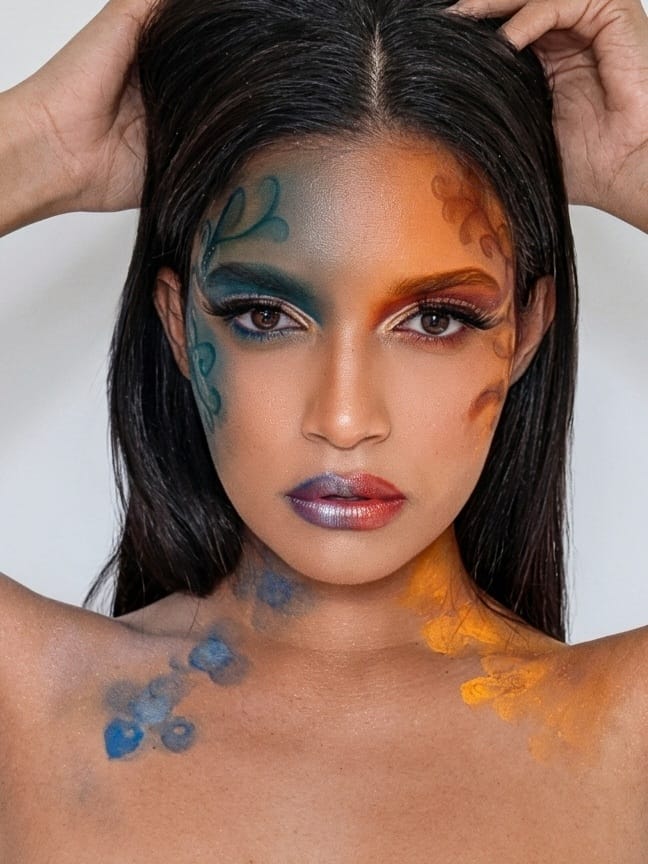 Maquillaje artístico de fantasía